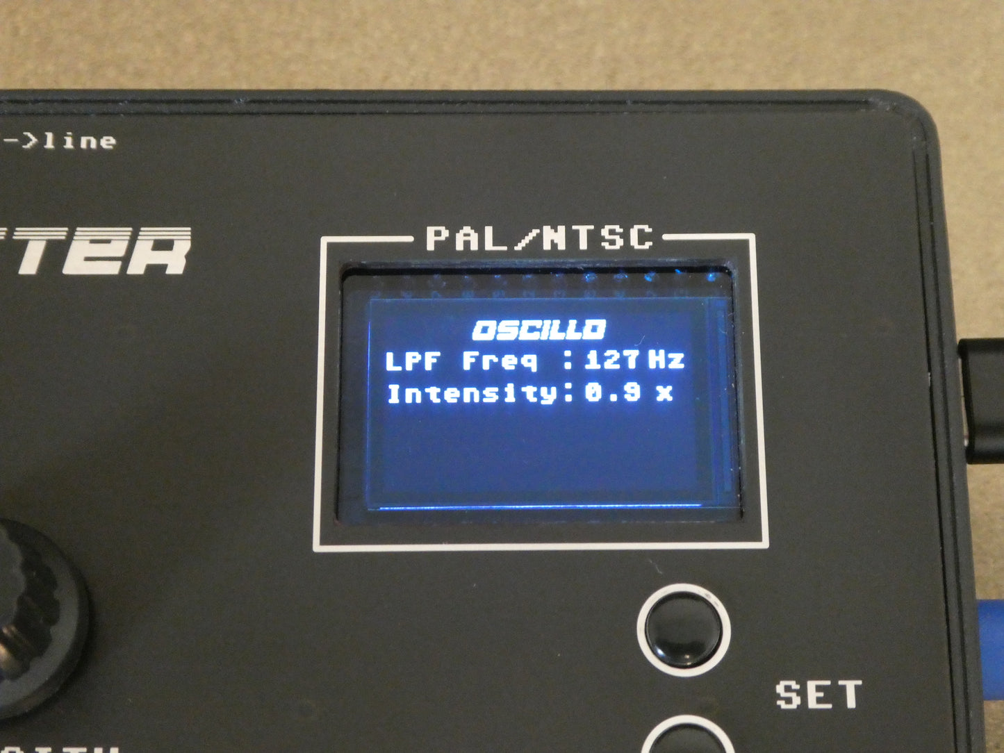 Waveblitter video synthesizer