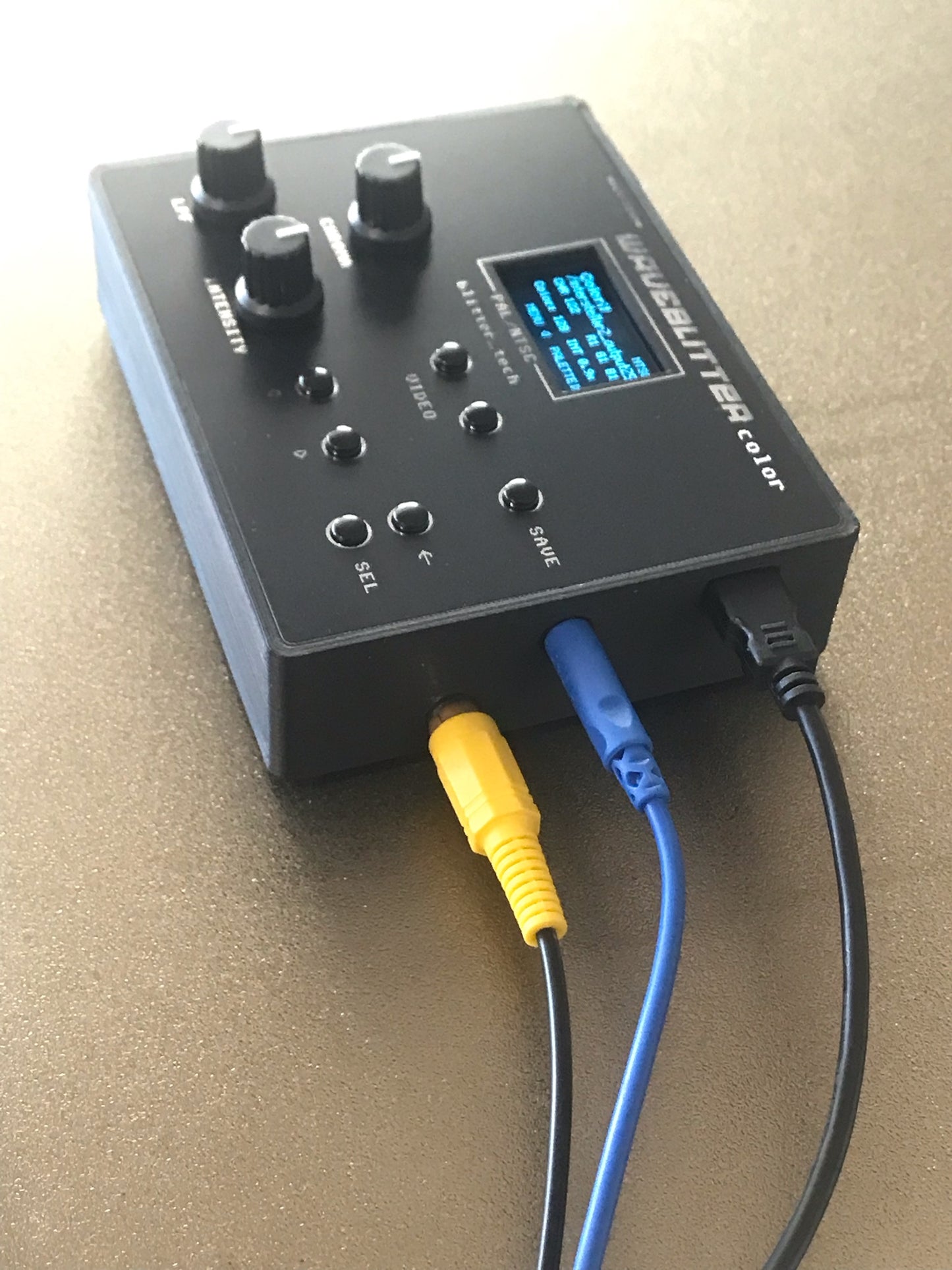 Waveblitter Color video synthesizer