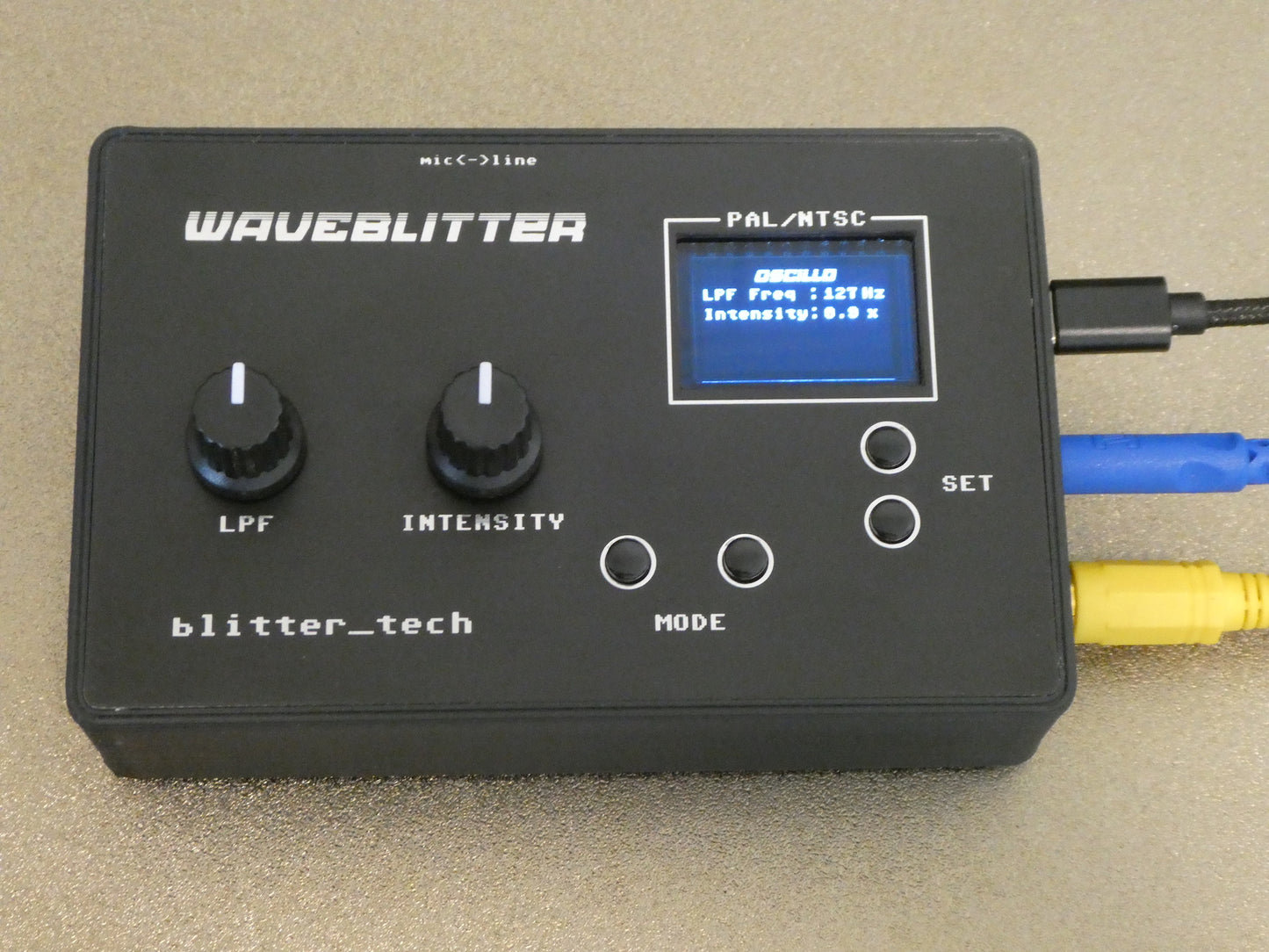 waveblitter video synthesizer